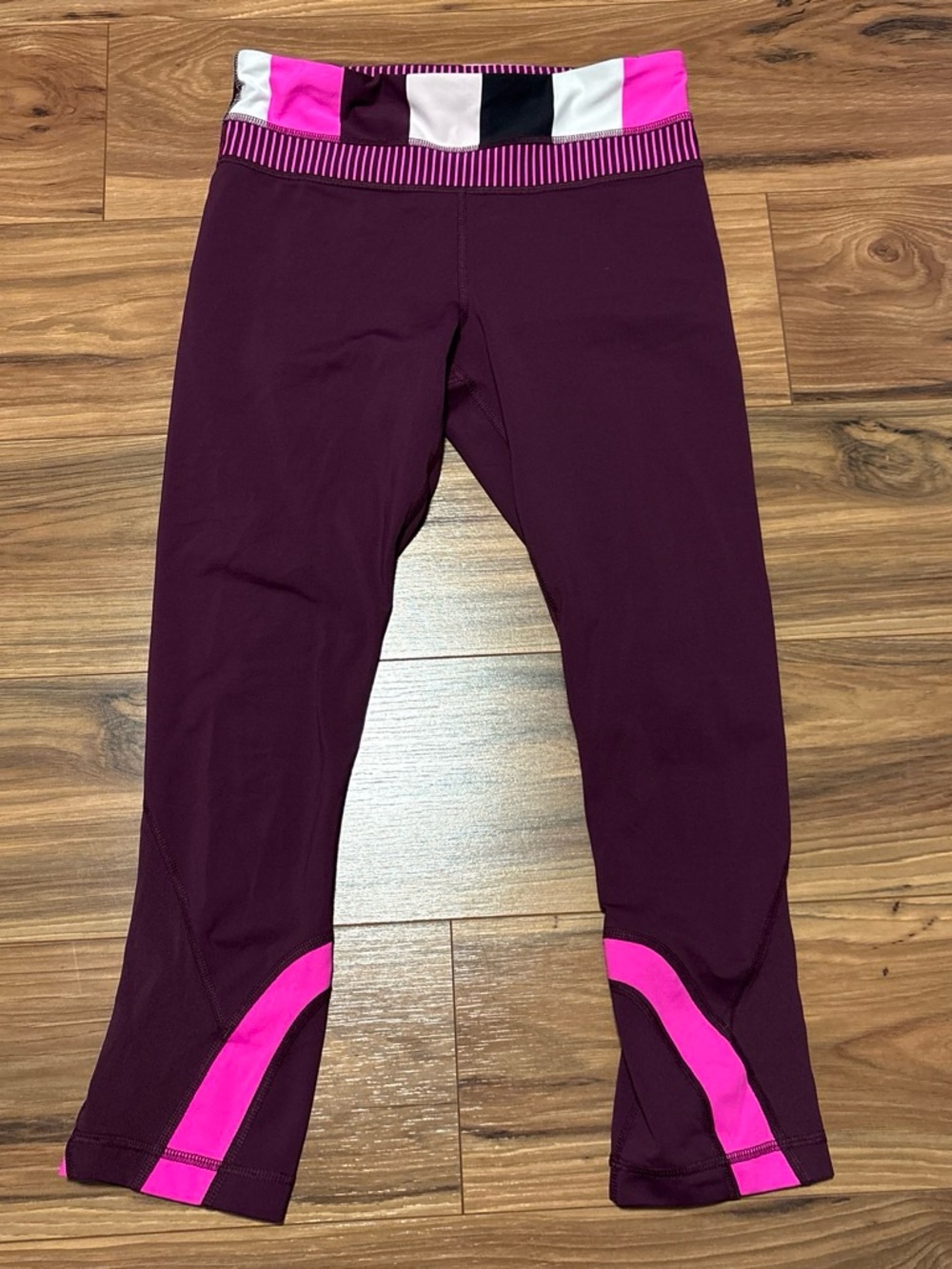 🔥 Lululemon Run Inspire Crop II Leggings Size 4 - Picture 3 of 10